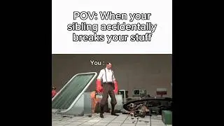 POV : When your sibling accidentally breaks your stuff | Credit : @Kostamoinen | #tf2 #medic