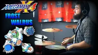 Mega Man X4 - Frost Walrus Stage 2 (Drum Cover)