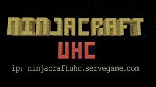 Minecraft NinjaCraft Public UHC Server Teams of 4 ep-1