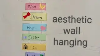 Creative Craft Idea For Home Decorations 