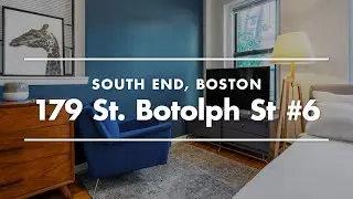 Apartment Tour in Boston | Furnished Studio in South End