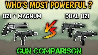 Uzi + Magnum Vs Dual Uzi in mini militia