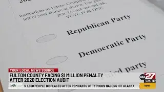 Pennsylvania county that tried to aid Trump in 2020 is now stuck with a $1 million penalty