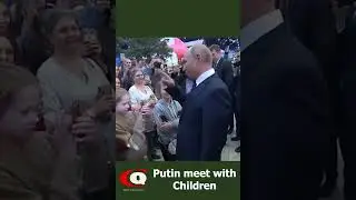 When Vladimir Putin  meet with Children #putin #shorts