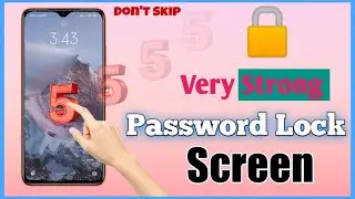 Best 2022 Password Lock Screen 🔒 || Don't Try