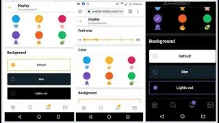 How To Change Twitter Display Color and Font size | CHANGE YOUR TWITTER THEME|Change Font Size New