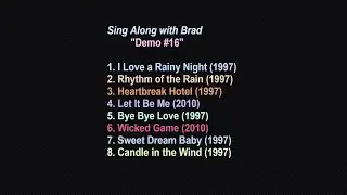 Sing Along with Brad presents: 