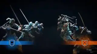 4 VS 4 Dominion berserker gameplay. For Honor beta