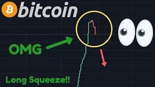WOW!! BITCOIN LONGS COLLAPSING!! LONG SQUEEZE?? | BIG 