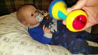Reborn baby Nathan being Fussy and cute! Part 1