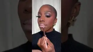 Нюдовая помада для темнокожих девушек 💋 #макияждлятемнойкожи