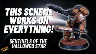 Sentinels of the Hallowed Star! Painting and dropping Lore on my homebrew chapter!