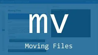 The Linux Command Tutorial: The mv Command