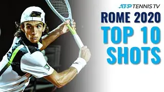Top 10 Best Shots & Rallies! | Rome 2020