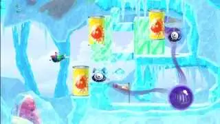Rayman Legends (1080i HD) Walkthrough Part 16 - Dashing Through the Snow
