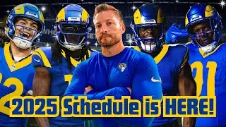 Rams 2025 Season Schedule release Reaction!