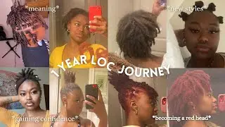 1 year loc journey update ♡ | with pictures and videos⭐️