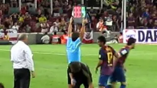 Fabregas debut for Barcelona - el clasico [HD]