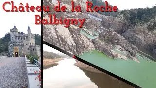 Ch&acirc;teau de la roche Balbigny lieu myst&eacute;rieux au bord de la Loire.