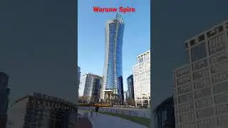 The Warsaw Spire #poland #warsawspire #shorts #warszawa