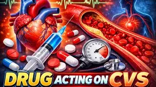LECTURE-02  ! ANTIHYPERTENSIVE  DRUG ! CVS ! PHARMACOLOGY