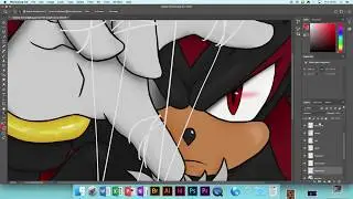 Shadow The Hedgehog Speedpaint.