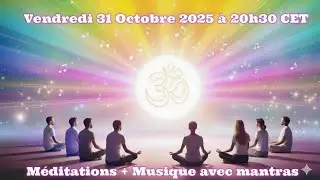 M&eacute;ditations:CHAKRA PLEXUS SOLAIRE+Musique/MANTRAS+&Eacute;QUILIBRE/PAIX INTERIEURE+Bols tib&eacute;tains/Handpan..