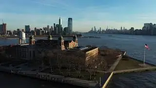Ellis Island Mavic 2 pro