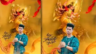 Navratri Photo Editing Tutorial 2022 || Happy Navratri Special Photo Edit|| Anjali Editz