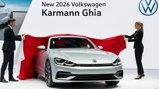 Neuer Volkswagen Karmann Ghia 2026 &ndash; Die R&uuml;ckkehr einer Design-Ikone