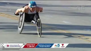 WATCH: Susannah Scaroni wins 2025 Chicago Marathon women's wheelchair race
