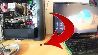 How To Install - A Custom PC power switch? (On Your Desk)