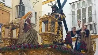 Jesús del Mayor Dolor (Sanidad) Semana Santa Cádiz 2025 Plaza San Martín