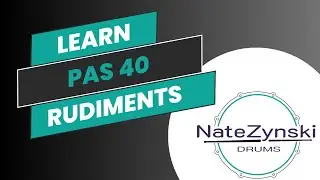 PAS 40 Rudiments 3: Single Stroke Seven