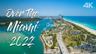 Over The Miami 2023 || Drone Footage || 4K || Aerial View