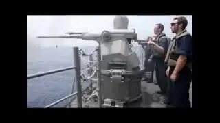 USS Antietam (CG 54) Crew Serve Live Fire