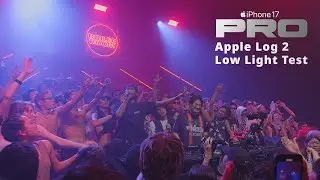 iPhone 17 Pro Low Light Video - Boiler Room Tokyo | Apple Log 2