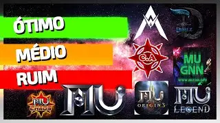 TIERLIST DOS MELHORES SERVIDORES DE MU ONLINE - Minha opini&atilde;o!