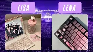 lisa  or lena / bts and blackpink edition  which one you like?#bts #blackpink #trending #choose