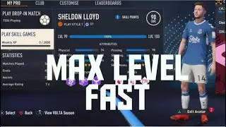 FIFA23 pro clubs how to reach max level fast