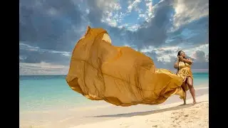 Flying Dress Photoshoot - Montego Bay Jamaica