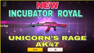 New Incubator Unicorn Ak Royal Returns| Unicorn Rage Ak Royal| Free Unicorn Ak Skin| Astick Gaming
