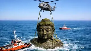 Revival of a Sacred Buddha Statue After 125 Years Underwater — A Timeless Rebirth