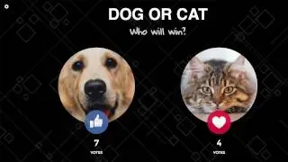 Vote en direct Facebook Live Poll