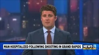 Man hospitalized following shooting in Grand Rapids