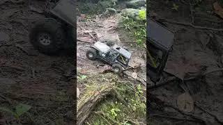Jeep yj mini scael 1:10🔥☠️ #rcoffoad #rcadventure #rcoffroadindonesia #rcadventures #jeepyj