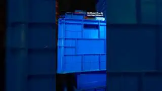 used plastic storage crates & bins available for sale. #palletsale #plasticcrate #bins #usedplastic