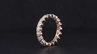 HEART SHAPE ETERNITY BAND