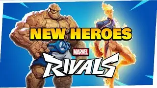EVERY Ability For HUMAN TORCH & THE THING | Marvel Rivals