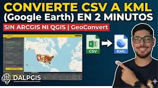 Convierte CSV a KML (Google Earth) en 2 Minutos — Sin ArcGIS ni QGIS | GeoConvert